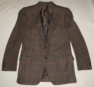 Jaqueta casaco esportivo Brioni masculina "estilo romano" 90% cashmere 10% lã blazer 41 - Imagem 1 de 4