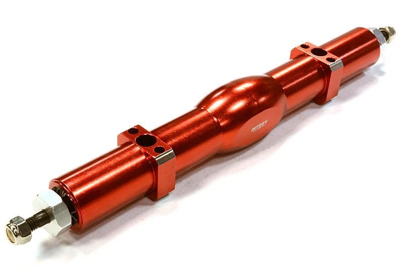 Billet Machined 153mm Track Width Straight Axle for Custom 1/14 Semi-Tractor - Image 1 of 1