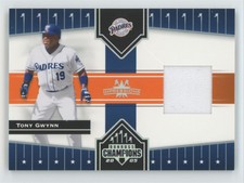 Tony Gwynn 2005 Donruss Champions Impressions Jersey #439 San Diego Padres