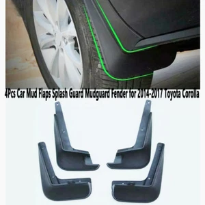 4Pcs Car Mud Flaps Splash Guard Mudguard Fender for 2014-2017 Toyota Corolla - Picture 1 of 5