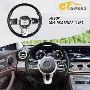 Volante piano negro con moldura para Mercedes-Benz Clase E E E300 2019-2020 - Imagen 1 de 8