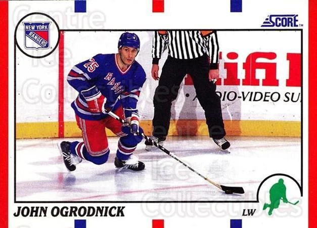 1990-91 Score USA #113 John Ogrodnick - Image 1 of 1