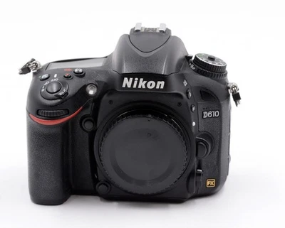 NIKON D610 24.3 MP DIGITAL CAMERA BODY SHUTTER COUNT 10,700 - Image 1 of 4