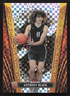 2023-24 Finest Anthony Black Showstoppers Checkerboard Refractor #SS-24 Card - Image 1 of 2