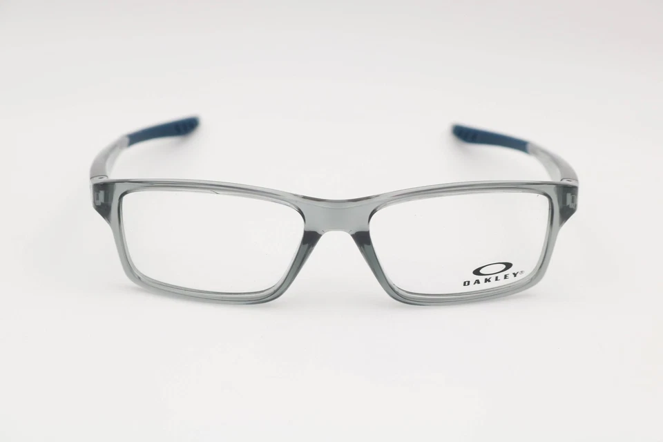 Oakley Crosslink Xs Clear Gray Rectangle OY8002-1551 Eyeglasses Frames 51-15-122 - Image 1 of 4