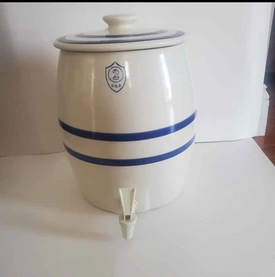 Barril Kombucha de 2 galones de gres Ohio, tapa y grifo Foto 1 de 3
