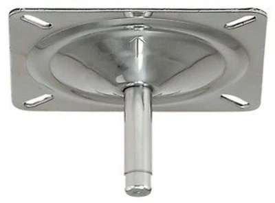 Attwood 1002-SS Stainless Steel Mount Lock'n-Pin 3/4" Swivl-eze Boat Seat - Image 1 of 4
