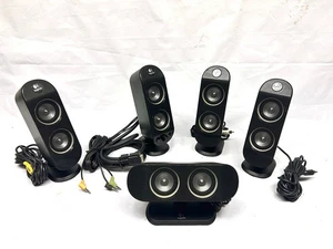Logitech X-530 5.1 Channel Surround Sound 5 Speakers Tested - Afbeelding 1 van 2