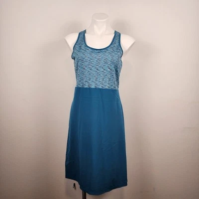 Mini Vestido Smartwool Para Mujer Talla Mediana Willow Lake Sin Mangas Cruzado Foto 1 de 4