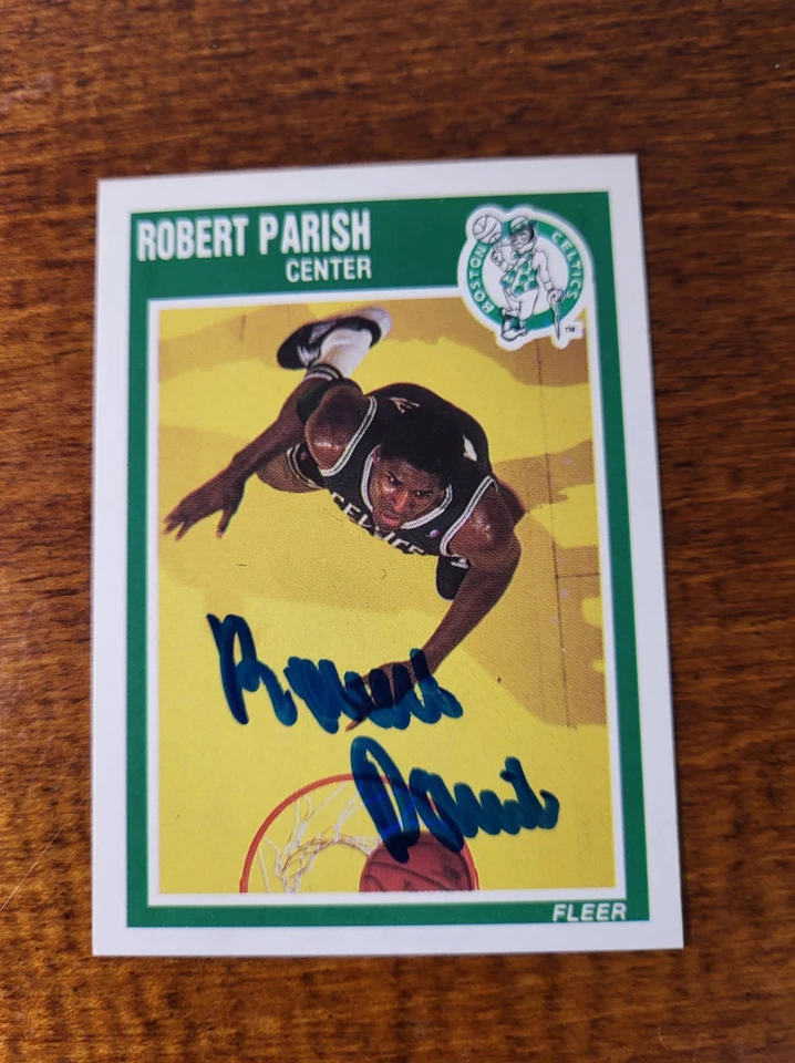 robert parish autograph card - Image 1 of 1