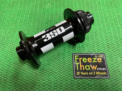 Buje delantero DT Swiss 350, 28 orificios Boost 15x110 mm, bloqueo central, rodamientos sellados Foto 1 de 4