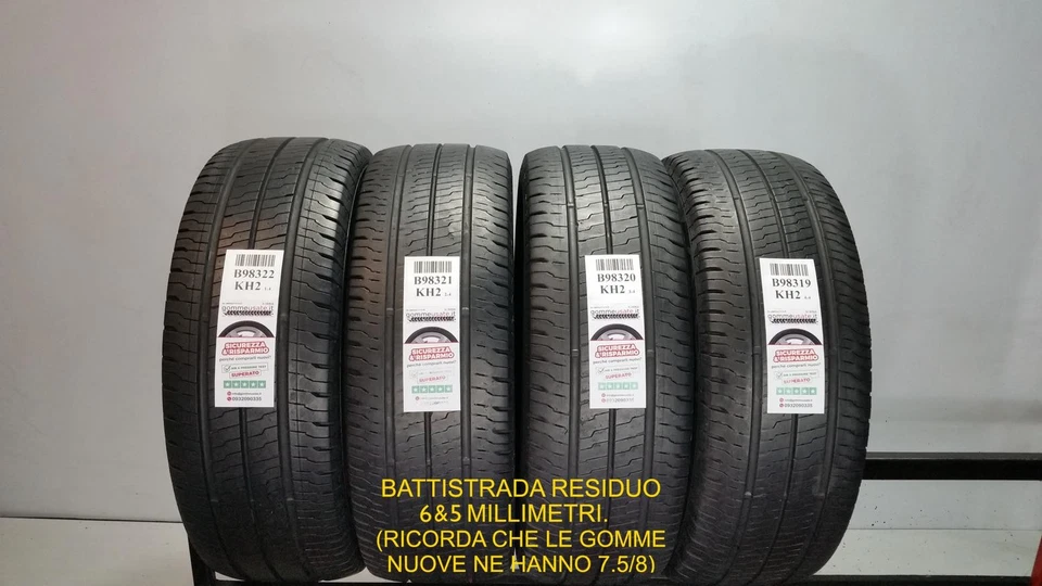 Gomas Usadas 235/65R16C 115R Continental Vancontact Eco Neumáticos Usados B98322 - Imagen 1 de 1
