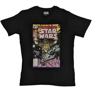 Men's Star Wars Darth Vader Comic T-shirt Large Black - Picture 1 of 1