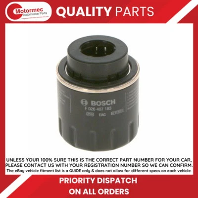 BOSCH Oil Filter for AUDI VW SEAT SKODA for oe no. 03C 115 561 H - Image 1 of 4