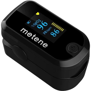 Pulse Oximeter Fingertip with Batteries & Lanyard, OLED Blood Oxygen Saturation - Picture 1 of 12