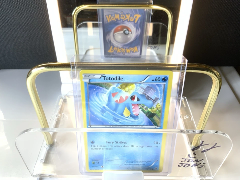 2014 Pokemon XY - Phantom Forces Totodile 15/119 Common Card NM - Image 1 of 1