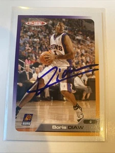 2006-07 Topps Total Boris Diaw #336 In Person Autograph Signed Phoenix Suns - Picture 1 of 2