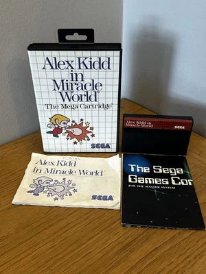 Alex Kidd in Miracle World - Sega Master System - PAL - Boxed Complete - Image 1 of 4