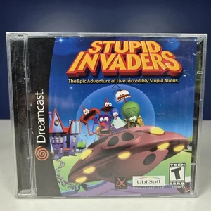 Stupid Invaders - Sega Dreamcast Ubi Soft Game SEALED!  - Bild 1 von 14