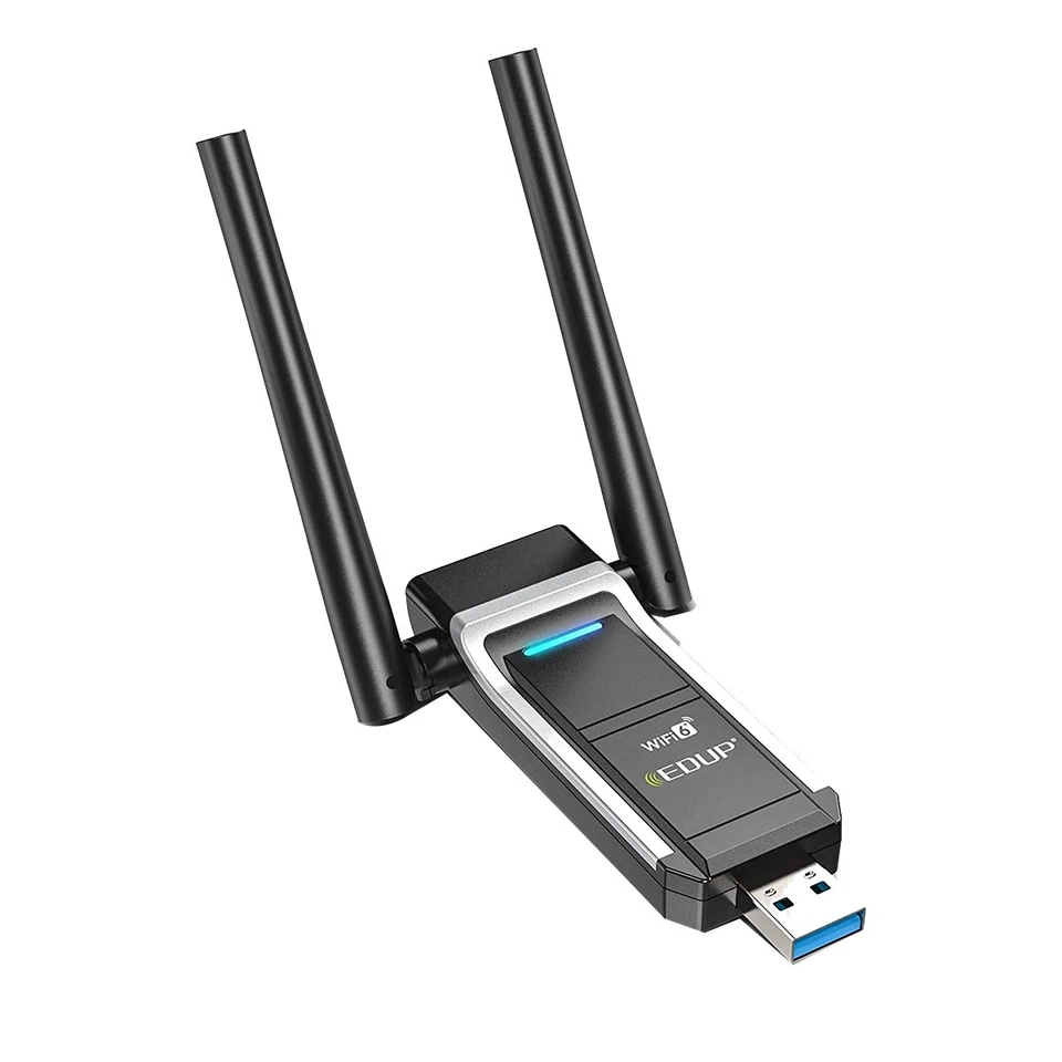  AX1800M Adattatore USB WIFI 6 802.11Ax per PC, Dongle WiFi USB 3.0 Adattat1183 - Immagine 1 di 1