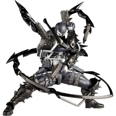 Increíble figura de acción Kaiyodo Revoltech Yamaguchi Agent Venom OFICIAL DE JAPÓN FS Foto 1 de 4