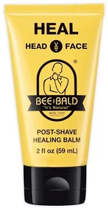 Bee Bald HEAL Post-Shave Healing Balm Immediately Calms & Soothes Damaged Skin, - Picture 1 of 7
