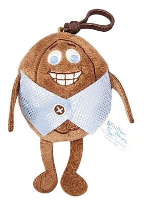 Bearington Collection Whiffer Sniffers Cocoa Yolko Scented Plush Backpack Clip - Image 1 of 4