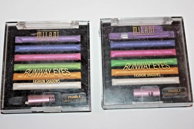 Milani Runway Eyes Baked Eyeshadows #10 Haute Couture Lot of 2 Sealed (Damaged) - Image 1 of 2