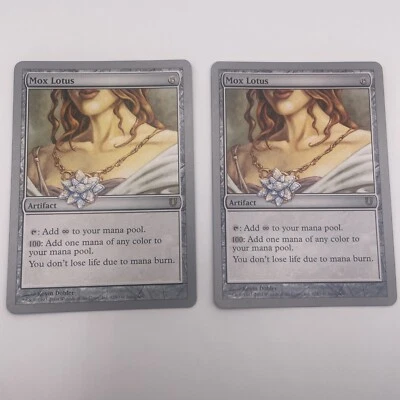 Mox Lotus Unhinged Regular X2 Mtg - Image 1 of 2