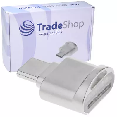 USB-C 3.1 Typ C Micro SD OTG Karten Lesegerät Adapter für Chromebook Pixel - Bild 1 von 4