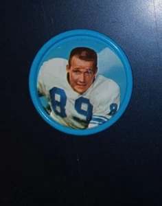 1962 Salada Football Coin Gail Cogdill #82 near mint (see scan) - Picture 1 of 2
