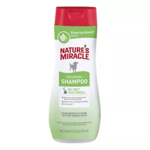 Natures Miracle Whitening Dog Grooming Shampoo 473ml - Picture 1 of 1