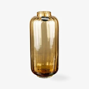 Dartington Crystal GEMS Vase Lantern Amber Tin Gift Box - Picture 1 of 3