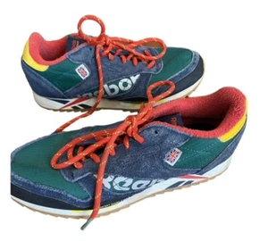 Reebok Concept Sample Vintage 90s Bright Color Block Sneakers Boys 4 READ - Bild 1 von 8