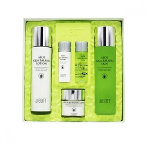 JIGOTT Aloe Aqua Balance Juego de 3 Piezas Loción para la Piel Crema Cosméticos Coreanos Para Regalo - Imagen 1 de 3