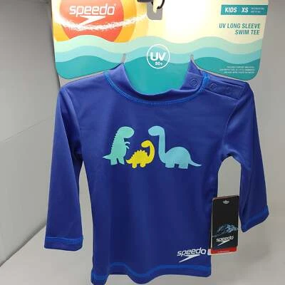 Speedo CB Toddler LS Rash Guard para niños - Ultramarino profundo Foto 1 de 3