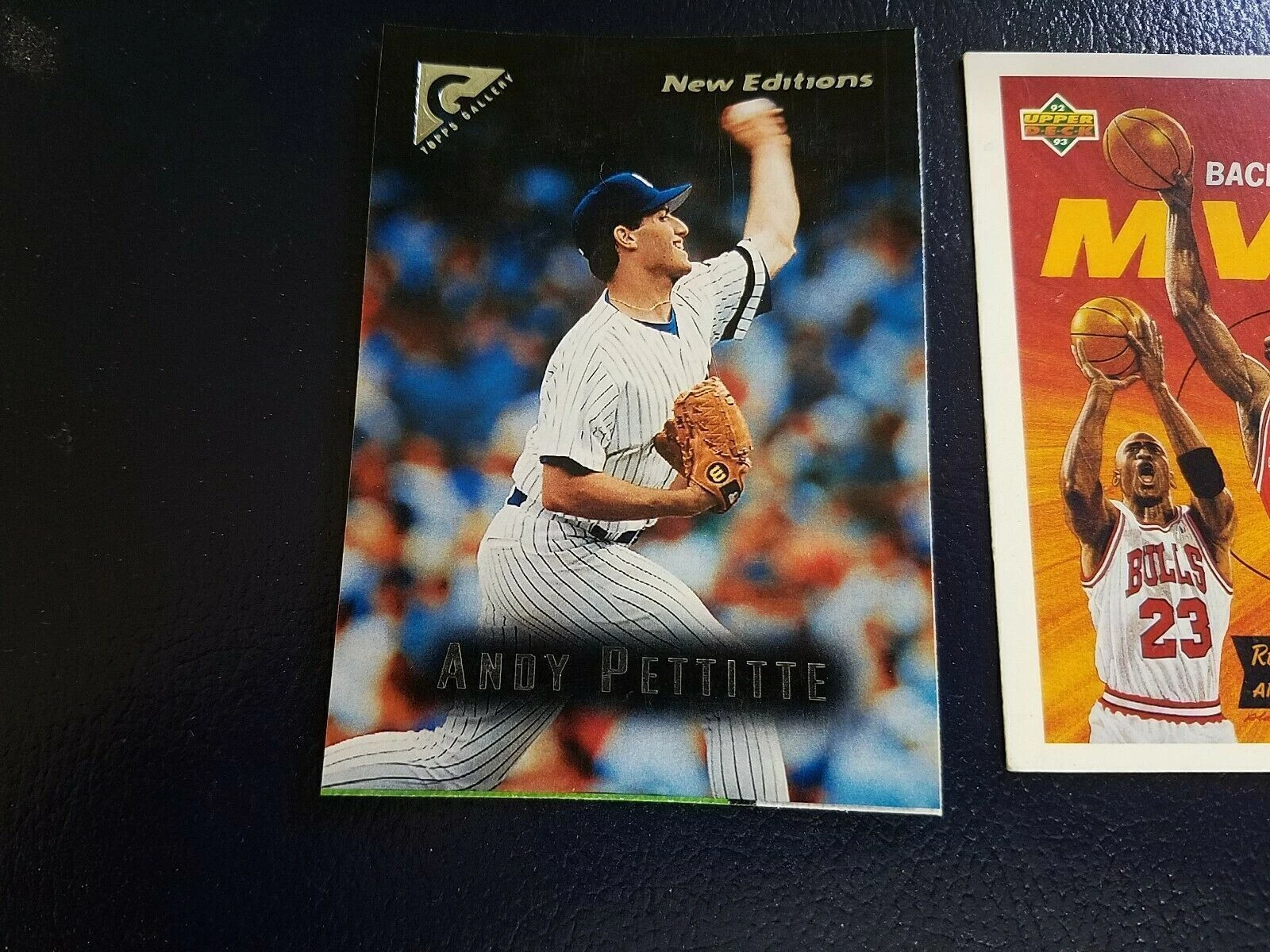 Andy Pettitte New York Yankees 1996 Topps Gallery OVERSIZE RARE Oddball