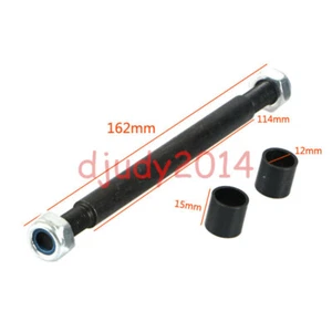 12MM Mini Moto Pocket Bike Wheel Rim Axle Spancer Nut Set For 12.5*2.75 Tyre - Foto 1 di 4