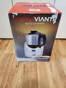 Viante Stainless Cuc-15sm Hot Soup Maker Brand New Never Used - Picture 1 of 4