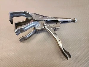 Vintage VISE-GRIP 9R Locking Panel Metal Clamp Petersen MFG Dewitt USA - Picture 1 of 4