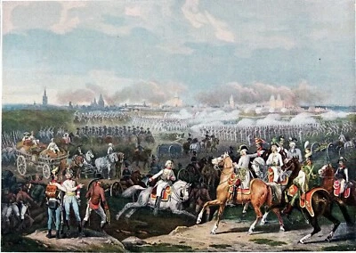 GUERRES de la RÉVOLUTION (1792)- Les AUTRICHIENS LÈVE le SIÈGE de LILLE -Gravure - Photo 1/2