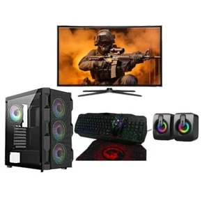 Fast Gaming PC Bundle Core i5 16GB Ram 1TB + 128GB SSD GT730 4GB Windows 11p - Picture 1 of 10