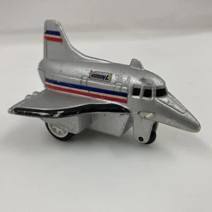 Vintage 1988 Buddy L Diecast Jet Plane Pull And Go Action 2-3/4" lungo - Foto 1 di 6