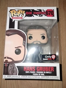 DIE HARD HANS GRUBER ONLY @ GAME STOP FUNKO POP #670 BRAND NEW - Picture 1 of 3