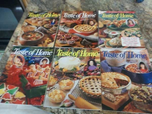 Lot of 6 Taste of Home Recipe Magazines - The Magazine Edited by a Thousand Coun - Picture 1 of 15
