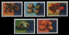 Surinam 2001 - Mi-Nr. 1784-1788 ** - MNH - Früchte / Fruits