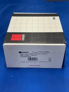 Hager Gewerbe 3480 Klasse 1 Abstellraum Hebelschloss Set Satin Chrom - Bild 1 von 5