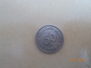 50 Pfennig Bank deutscher Länder 1949 D - Bild 1 von 3