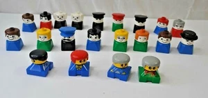 Lote de 21 figuras Lego Duplo vintage - Imagen 1 de 4