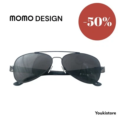 MOMODESIGN occhiali da sole DYNAMIC C1 53 18 135 "CARBON FIBER"  M.in Italy CE - Изображение 1 из 4